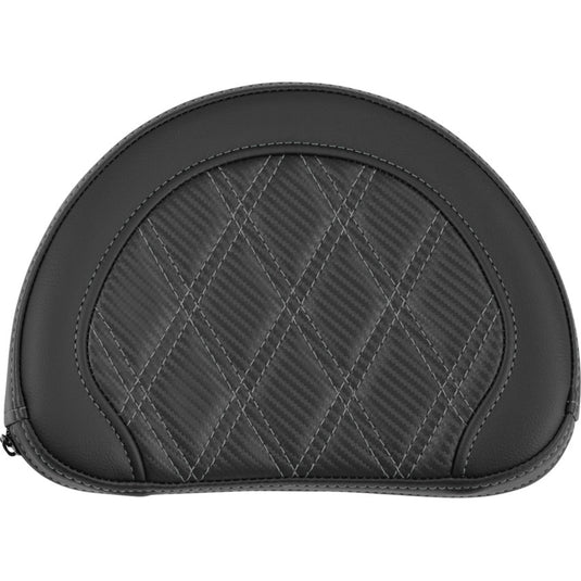 Saddlemen 051320702 Contoured Sissy Bar Pad for Roadsofa CF Seats - Gray