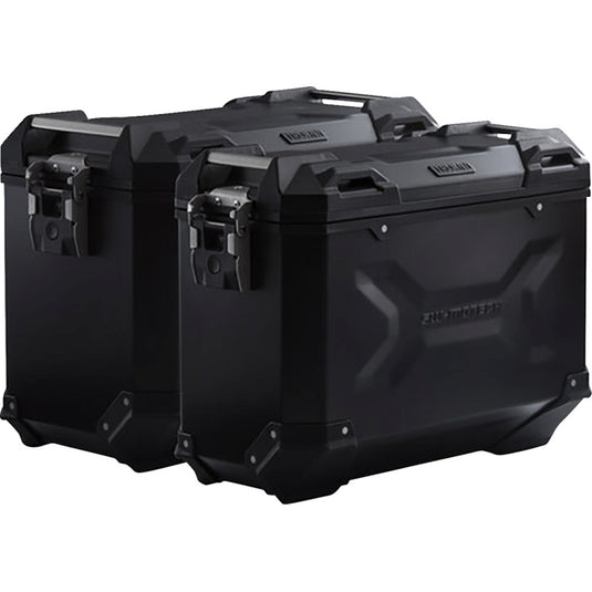 Sw-Motech KFT.07.897.70000/B TRAX ADV Side Case Set - 45/37l. - Silver