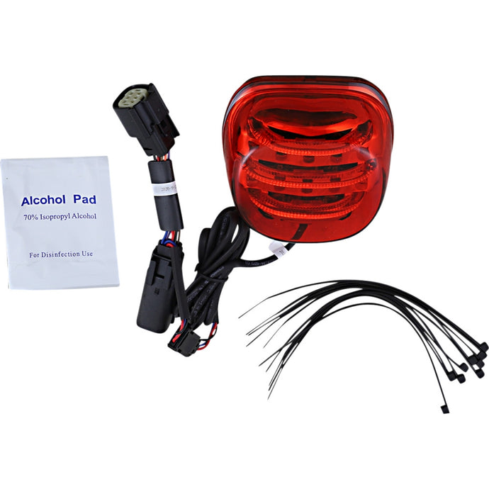 Custom Dynamics PB-ELIMTL-SS6-R Probeam Add-On Mini Taillights for Turn Signal Eliminator - Red Lens