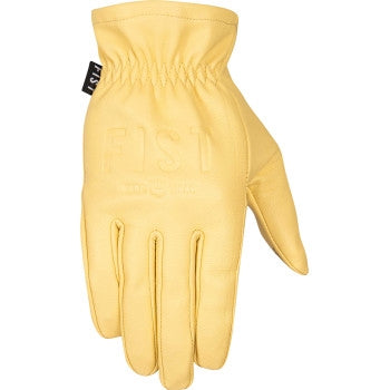 Load image into Gallery viewer, Fist Handwear The Rig Road Leather Gloves (Medium, Yellow)
