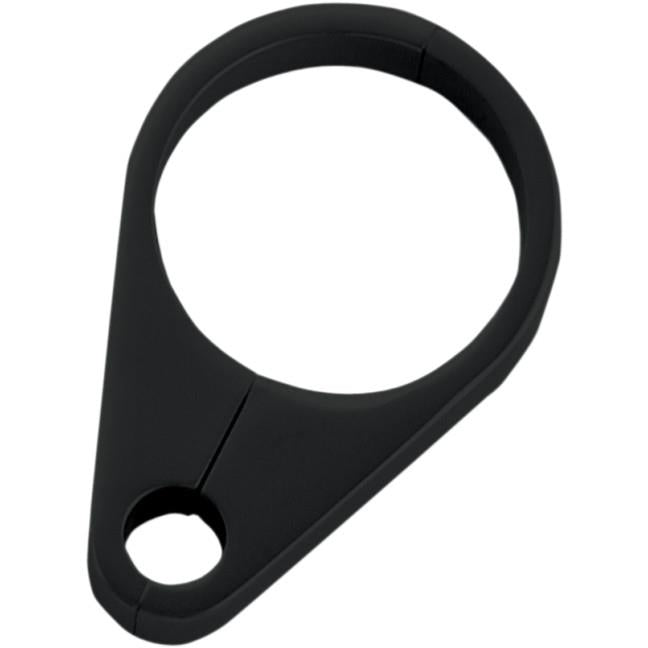 Wild 1 WO831B Billet Throttle or Brake Line Guide with 1-1/4in. Clamp - Black