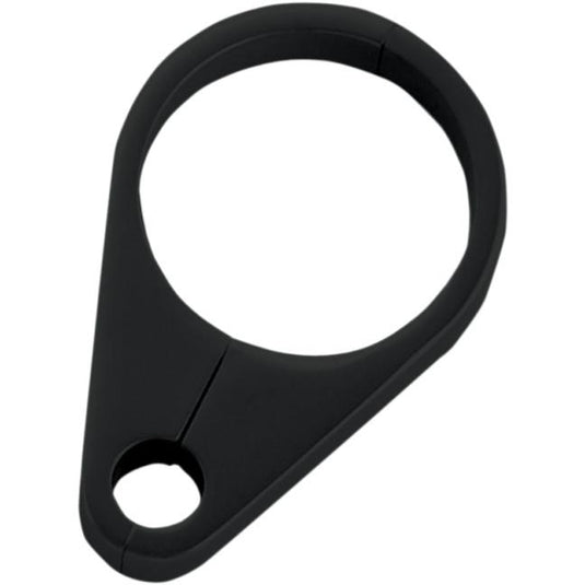 Wild 1 WO831B Billet Throttle or Brake Line Guide with 1-1/4in. Clamp - Black