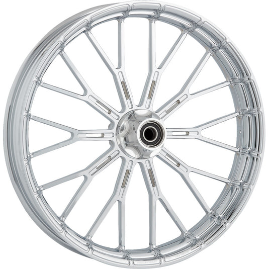 Arlen Ness 71-582 Forged Billet Y-Spoke Front Rim - 21in. x 5.50in. - Chrome