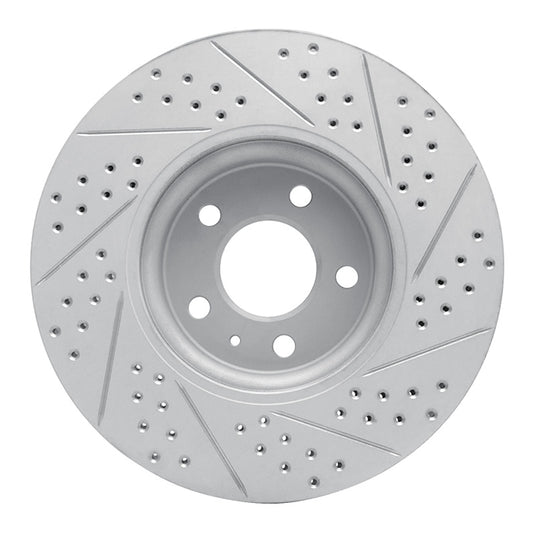 R1 Concepts 830-73065L RNC Geo-Carbon Rotor - Drill & Slot
