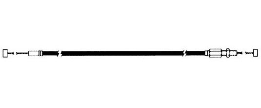Sp1 05-139-61 Throttle Cable