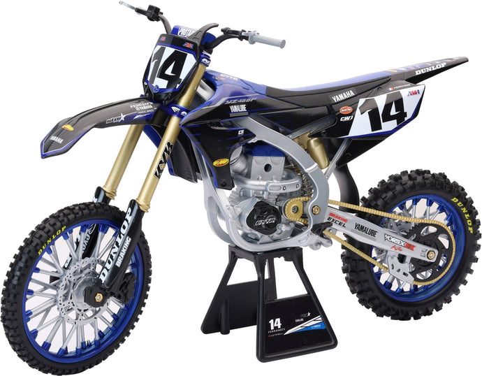 Newray Toys 49723 1:6 Scale Yamaha Factory Team YZ450 Yamaha Factory Team Dylan Ferandis #14