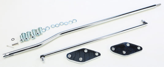 Harddrive 121024 Forward Control Extension Kit - 2in. - Chrome