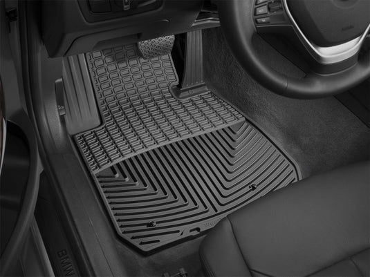 Weathertech W267 WT Rubber Mats - Front - Blk