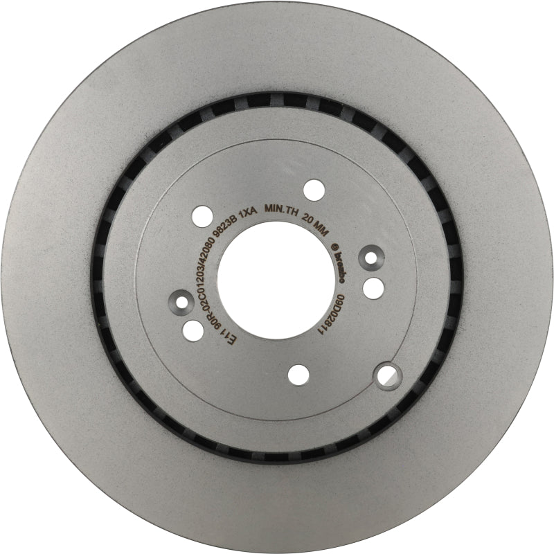 Load image into Gallery viewer, Brembo Oe 09.D028.11 BRE UV Coated OE Equiv Rotors
