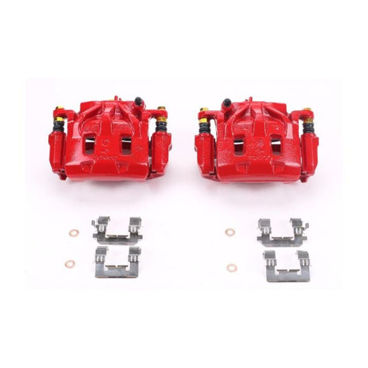 Powerstop S3348 PSB Red Calipers