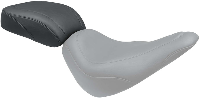 Mustang 75064 Wide Tripper Passenger Seat - Smooth - Black