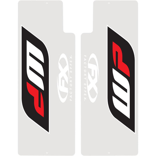 Factory Effex 17-38080 Upper Fork Shield Graphic Kit - WP - Clear