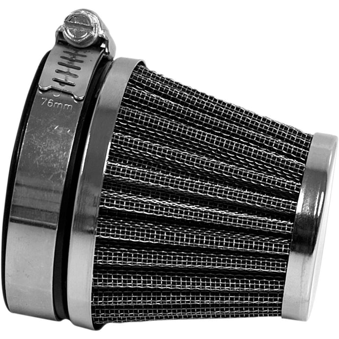 Emgo 12-55760 Clamp On Air Filter - Mount Flange I.D. 60mm