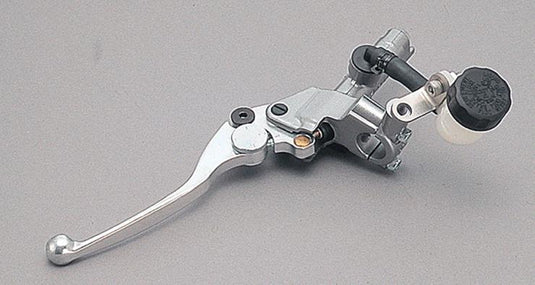 Shindy 17-651 Master Cylinder Brake Kit - 5/8in. Piston Dia.,Silver Body and Lever