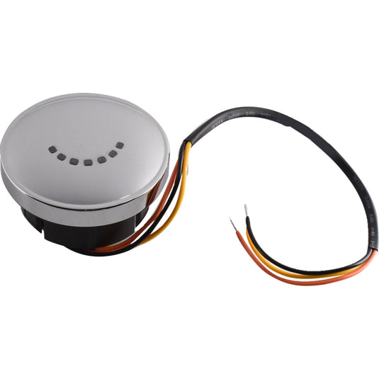Drag Specialties 2212-0886 Fuel Gauge - LED - Chrome
