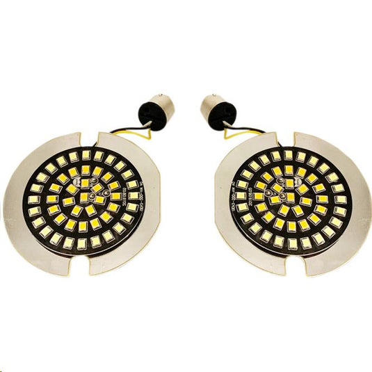 Drag Specialties 2020-1808 Front Dual Flat-Style Turn Signal Insert