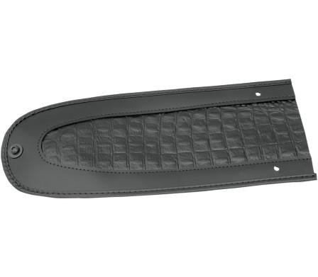Drag Specialties 1405-0145 Fender Skin - Gator Leather Center
