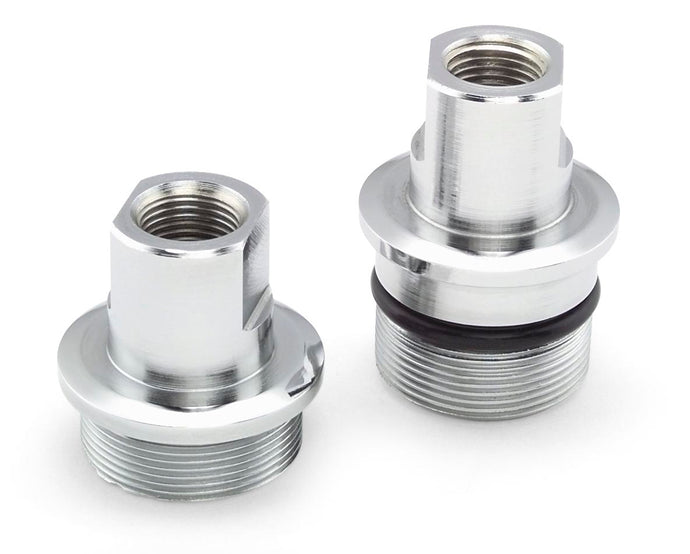 Colony 8716-1 Chrome Fork Tube Plugs - Wide Glide