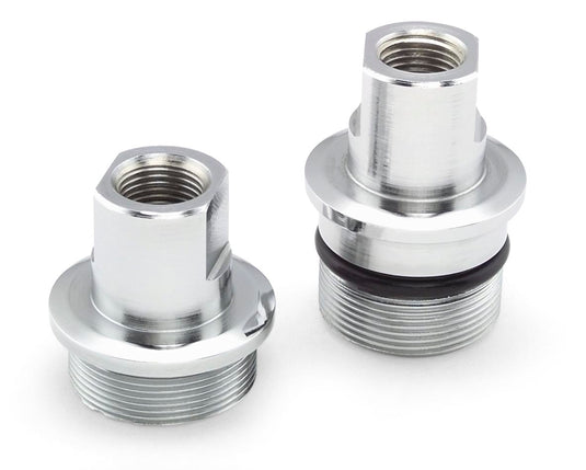 Colony 8716-1 Chrome Fork Tube Plugs - Wide Glide