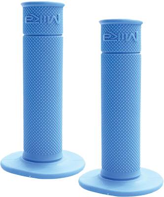 Mika Metals GRIPS-BLUE Motorcycle Grips - Blue