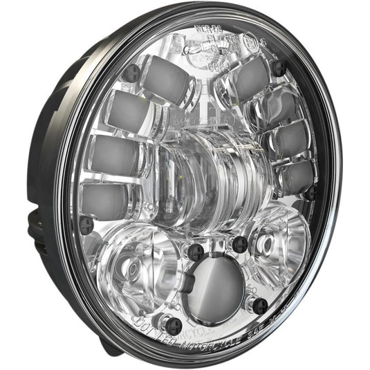 J.W. Speaker 0555121 5.75in. 8691 Pedestal Mount LED Adaptive 2 Headlight - Chrome