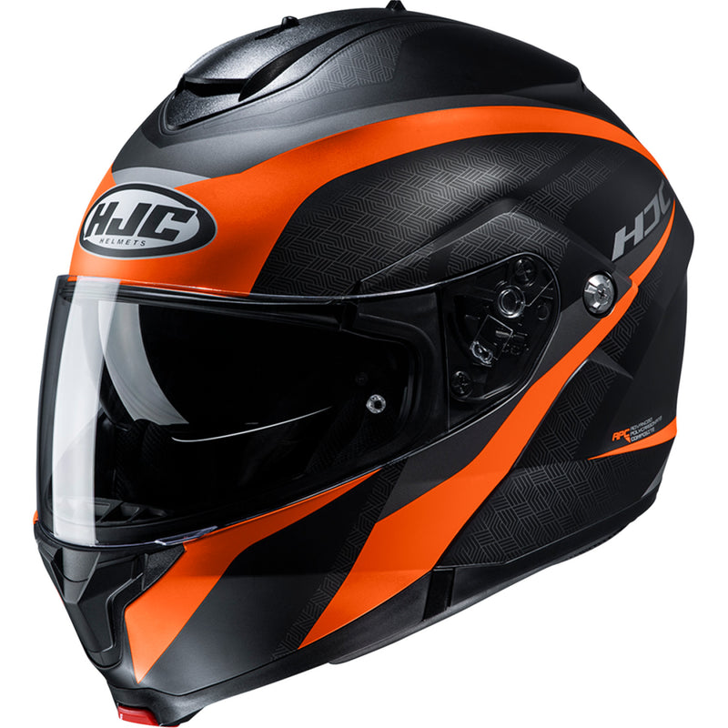 Load image into Gallery viewer, Hjc C91 Taly Snow Helmet with Dual Lens Shield (Medium, Semi-Flat Dull Orange (MC-7SF))
