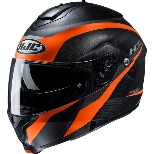 Hjc C91 Taly Snow Helmet with Dual Lens Shield (Medium, Semi-Flat Dull Orange (MC-7SF))