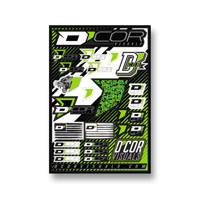 Dcor 40-90-106 Decal Sheet - DCor Logos