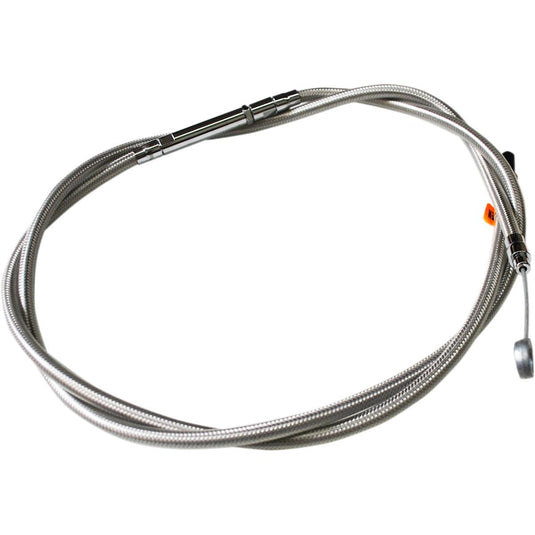 La Choppers LA-8400C08 Stainless Braided Clutch Cable