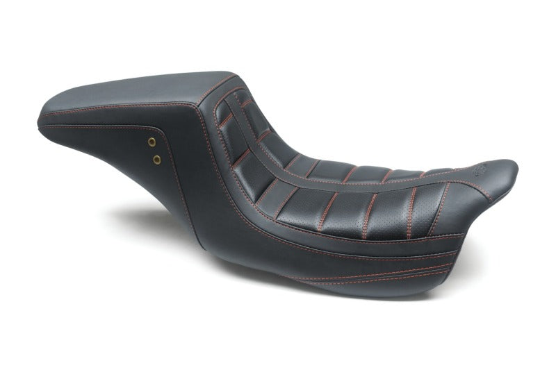 Load image into Gallery viewer, Mustang Motorcycle 75239AB MMP One-Piece 2 Up Seat
