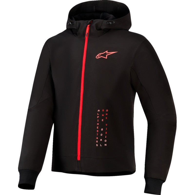 Load image into Gallery viewer, Alpinestars Radium Tech Hoodie (XX-Large, Black/Bright Red)
