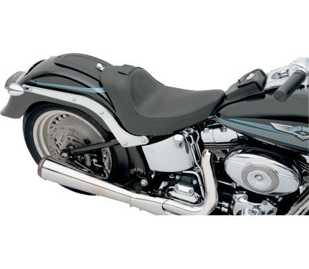 Drag Specialties 0802-0626 Solo Seat with Optional EZ Glide Backrest System - Smooth