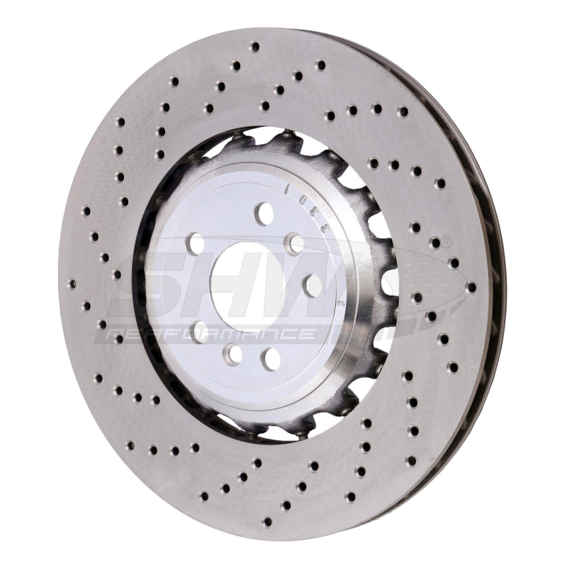 Load image into Gallery viewer, Shw Performance BRL42503 SHW Drilled Lightweight Rotors
