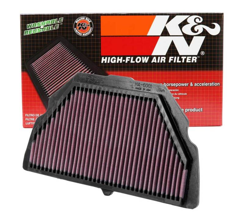Load image into Gallery viewer, K&amp;N Engineering HA-6001 KN Motorcycle Direct Fit Air Filters

