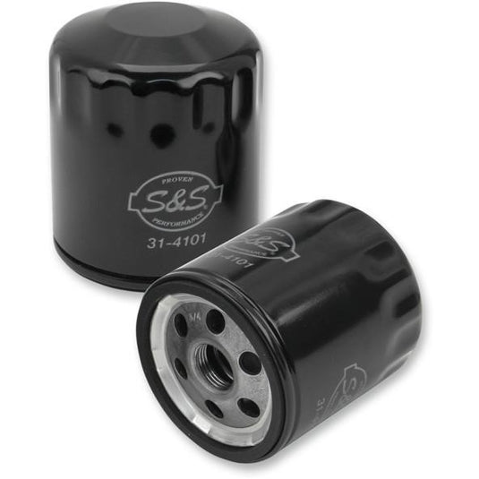 S&S Cycle 31-4101A Oil Filter - Black
