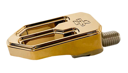 Pro-One Performance 500749TIN Mini Moto Shifter Peg - Gold (Titanium Nitride Coated)