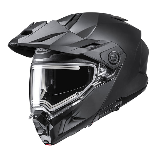 Hjc i80 Snow Helmet with Electric Shield (XXXX-Large, Semi-Flat Black)