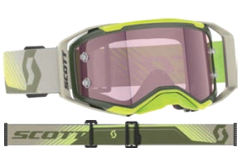 Kaki Green/Neon Yellow / AMP Rose Lens