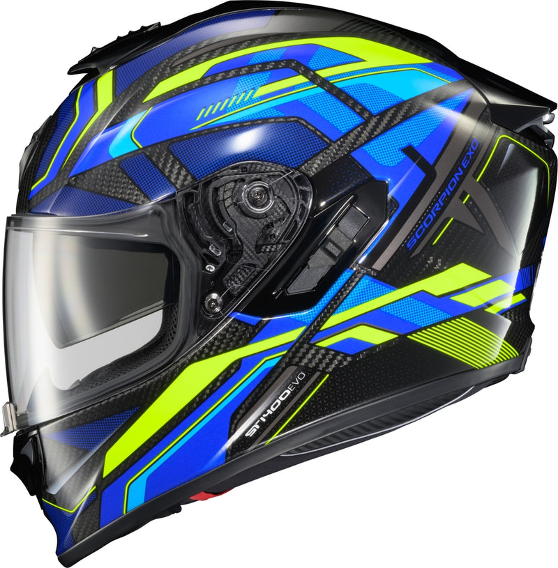 Scorpion EXO-ST1400 Hex Helmet Blue
