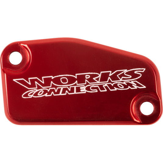 Works Connection 21-092 Clutch Master Cylinder Cover - Red