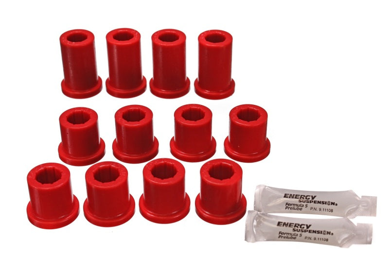 Load image into Gallery viewer, Energy Suspension 8.2102R ES Spring/Shackle Bush - Red
