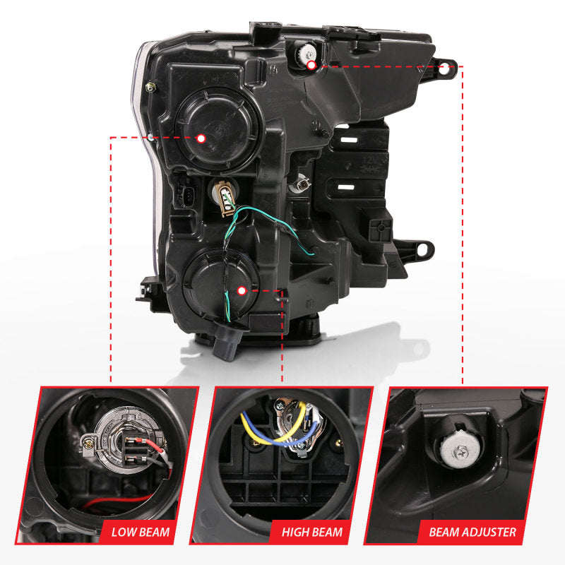 Load image into Gallery viewer, Anzo 111467 ANZ LED/Projector Headlights
