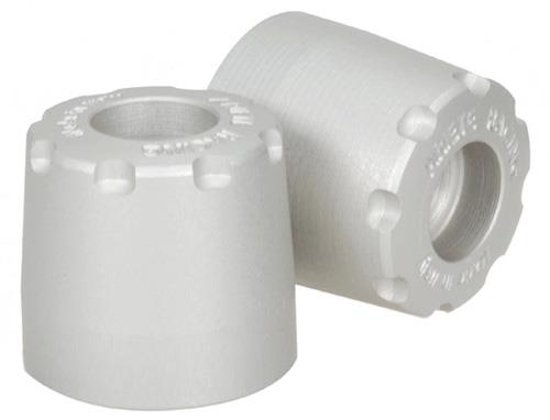 Ariete 12997/HOAL Alu-Rub Bar Ends - Aluminum