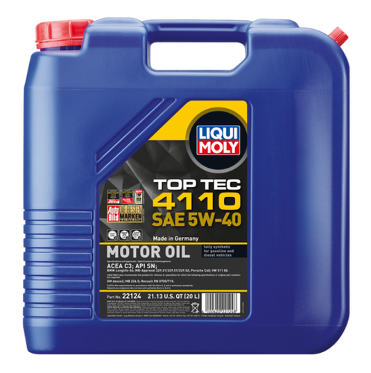 Liqui Moly 22124 LQM Motor Oil - Top Tec 4110