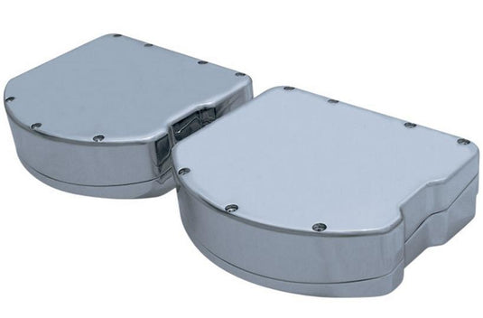 Covingtons C1283-C Smooth Panhead-Style Valve Covers - Chrome