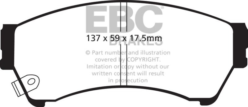 Load image into Gallery viewer, Ebc UD1164 EBC Ultimax2 Brake Pad Sets
