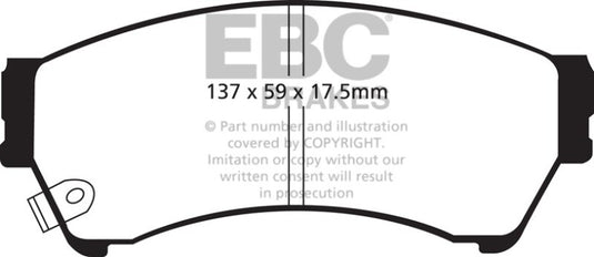 Ebc UD1164 EBC Ultimax2 Brake Pad Sets