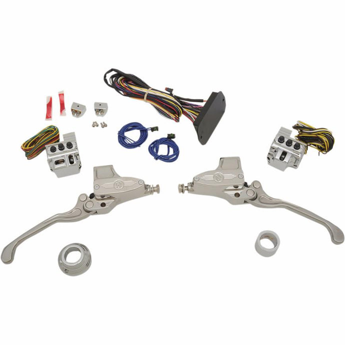 Performance Machine 0062-4025-CH Can Bus Hand Control Kit - 9/16in. - Chrome w/ Hydraulic Clutch