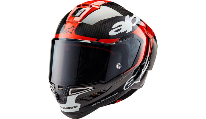 Carbon/Red/White