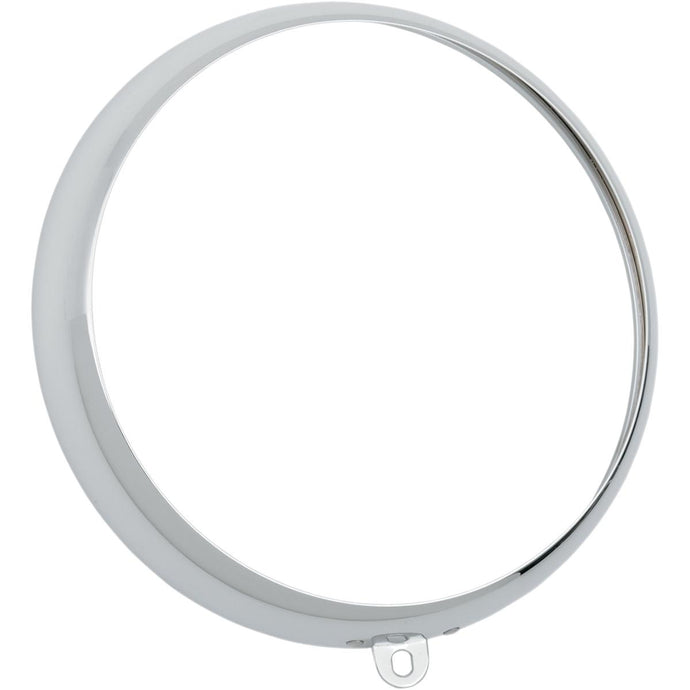 Drag Specialties 2001-0557 Optional/Replacement Chrome Trim Ring for 7in. Headlight